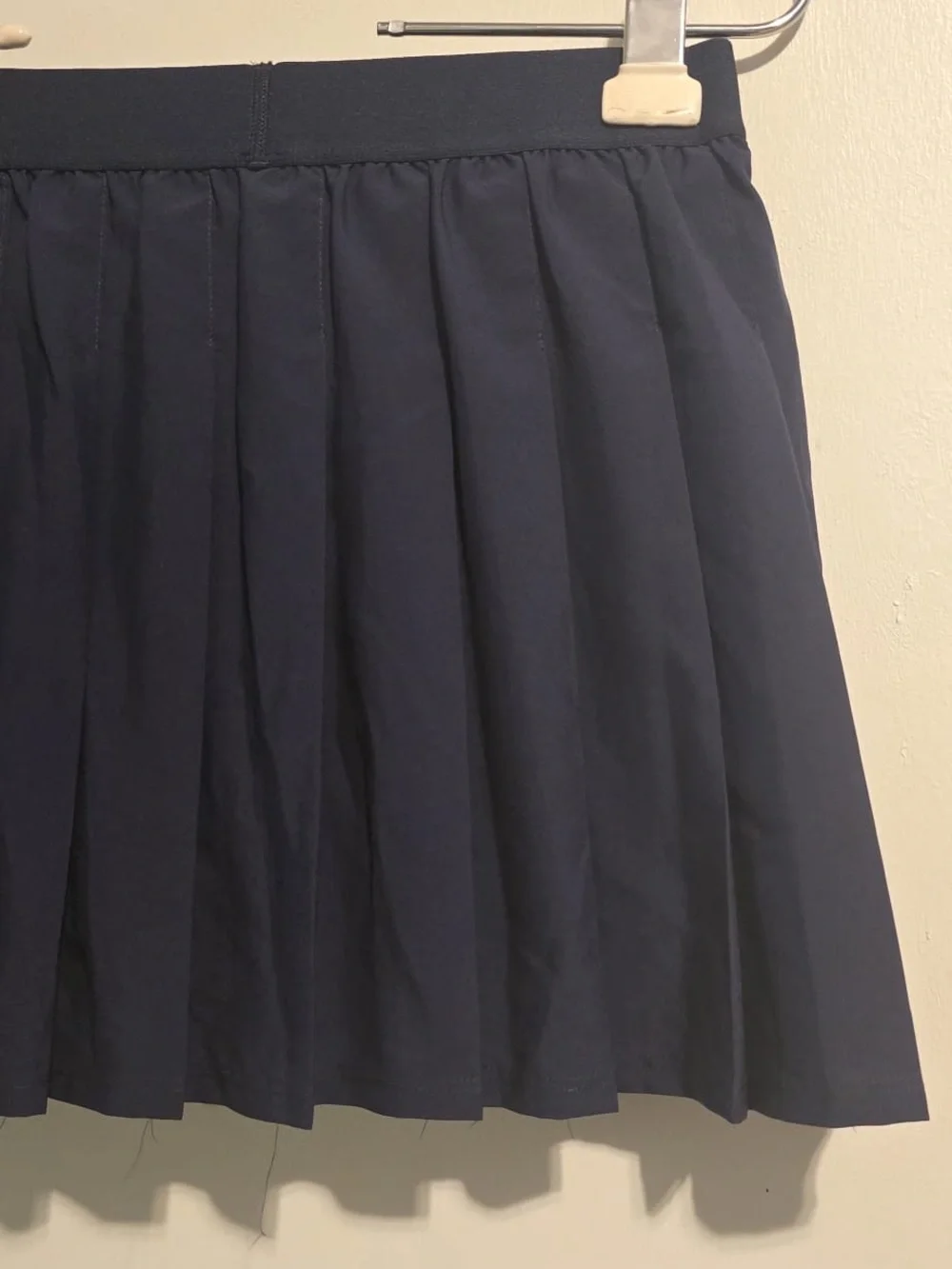 ALO Yoga Navy Pleated Skater Skort